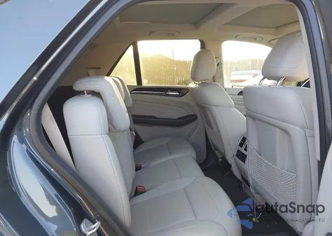 2015 Mercedes-Benz Ml 350 4Matic из США, поврежденный, VIN 4JGDA5HB5FA597095